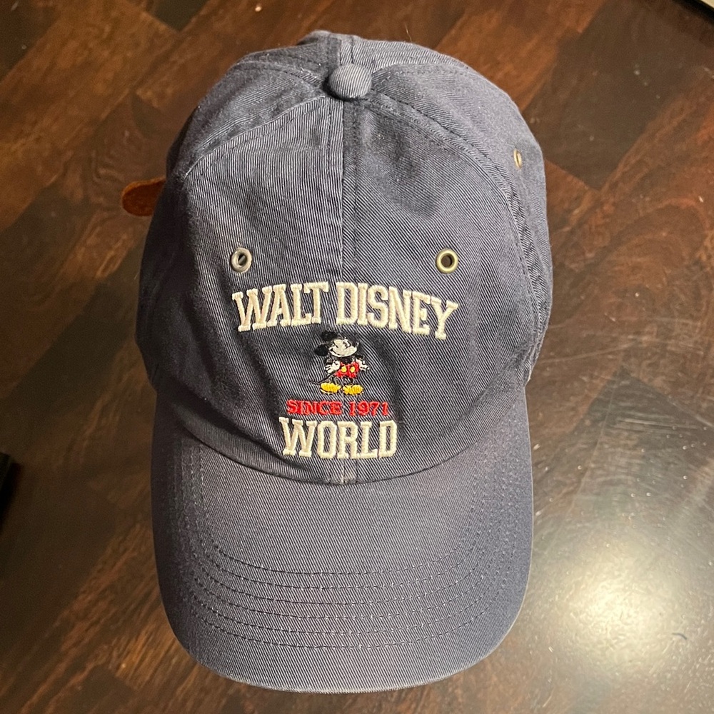 Retro Disney Cap with Mickey Mouse Embroidery